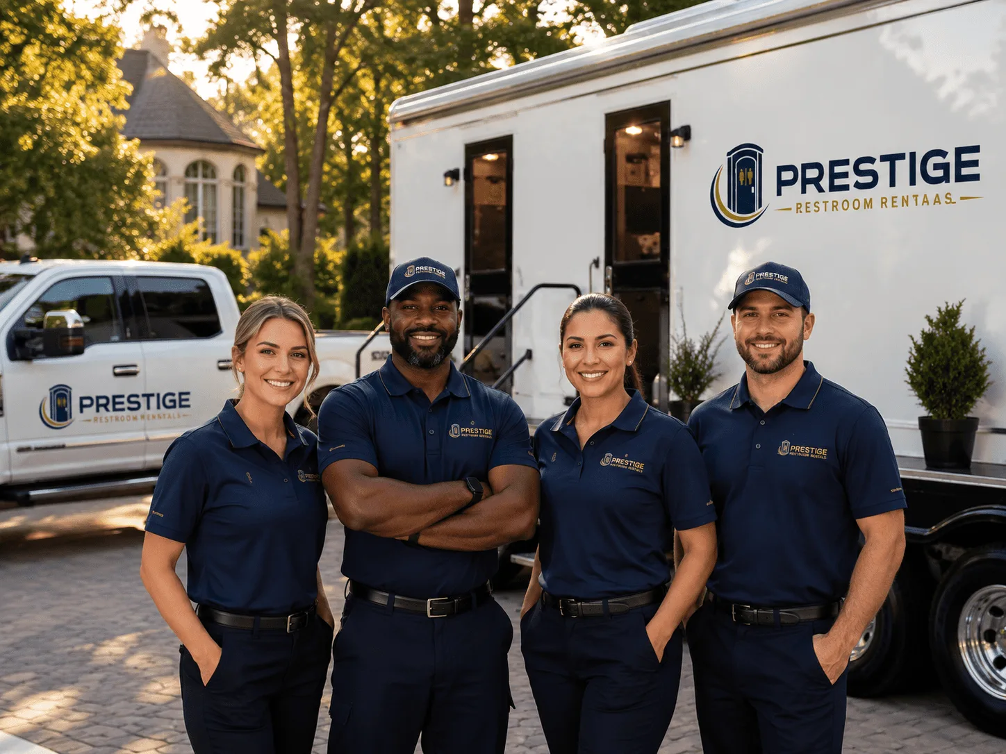 Trusted Luxury Portable Restrooms company in Weldon, IA